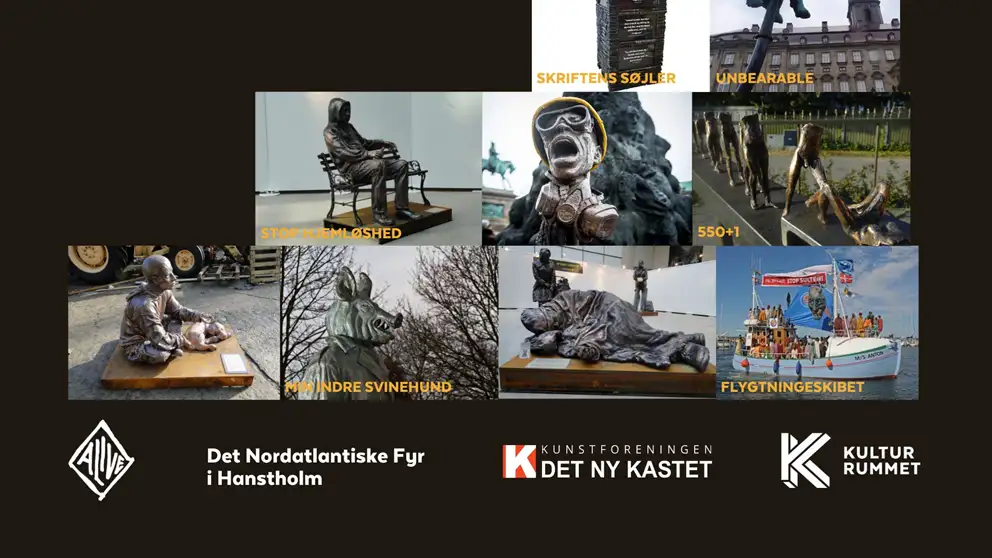 Jens Galschiøt collage